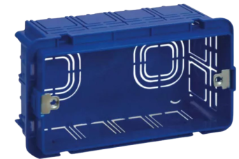BOITE D'ENCASTREMENT RECTANGULAIRE 4 MODULES