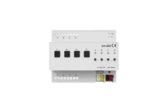 KNX 4-channel 0-10V dimming module KNX