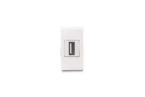 CHARGEUR USB 5V 2.4A 1 MODULE CLARA 43