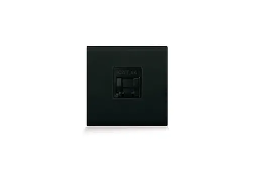 PRISE INFORMATIQUE 8+1 PLOTS RJ45 CAT 6 STP NERA 43