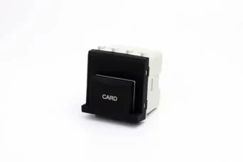 INTERRUPTEUR A CARTE TEMPORISE 2 MODULES NERA 43