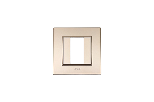 PLAQUE BELLA 43 CARREE CHAMPAGNE 1 MODULE