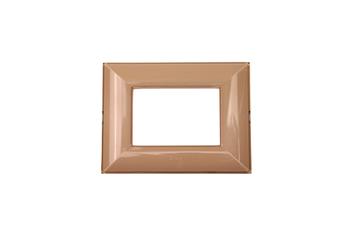 PLAQUE LUMINA 43 RECTANGULAIRE BEIGE 2D 3 MODULES