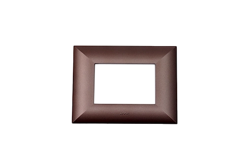 PLAQUE LUMINA 43 RECTANGULAIRE BRONZE 3 MODULES