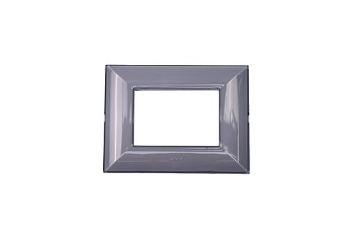 PLAQUE LUMINA 43 RECTANGULAIRE 2D GRIS 3 MODULES