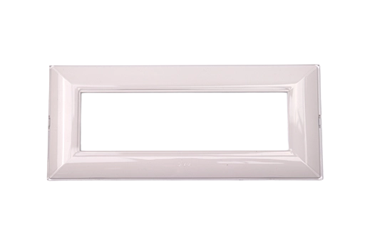 PLAQUE LUMINA 43 RECTANGULAIRE BLANC 2D 7 MODULES