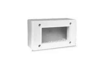 BOITE APPARENTE 4 MODULES BLANC