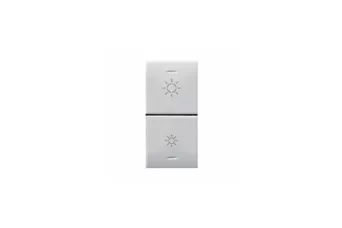 DEUX DEMI-BOUTONS POUR VARIATEUR IoT DOMUS 1 MOD. S44