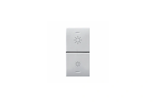 DEUX DEMI-BOUTONS POUR VARIATEUR IoT DOMUS 1 MOD. S44