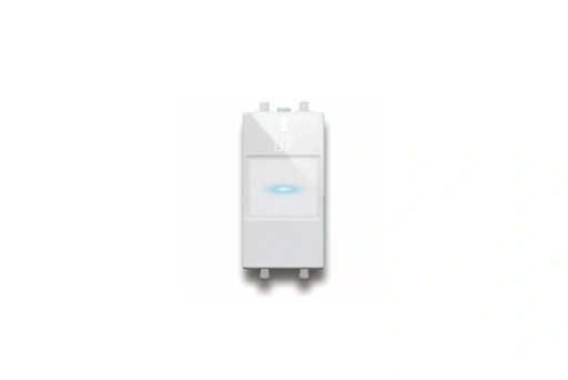 BOUTON POUSSOIR 16A 1 MODULE TOUCH 44