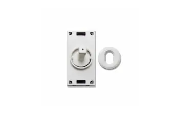 2CH. BUS CONTROL - CHROME WHITE - KNX 1M. S.44