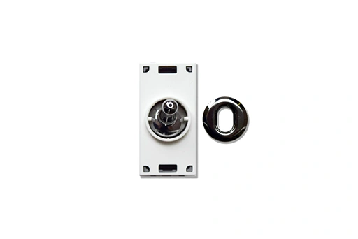 2CH. BUS CONTROL - CHROME TOGGLE - KNX 1M. S.44