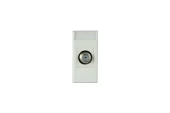 PRISE TV/SAT TYPE F WHITEK 44