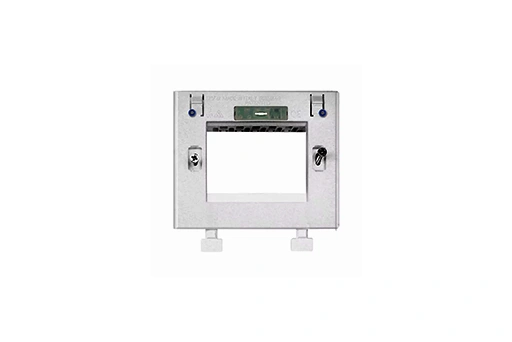 MONTURE POUR PLAQUE SMART TOUCH 44 COULISSANTE BLANC 3 MODULES