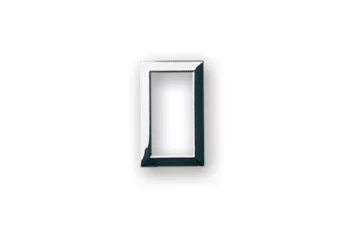 CADRE POUR VERA 44 CARREE 1 MODULE CHROME