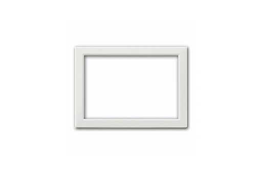CADRE POUR VERA 44 RECTANGULAIRE 3 MODULES BLANC