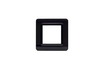 PLAQUE TECHNOPOLYMERE 44 CARREE GRIS FONCE 2 MODULES