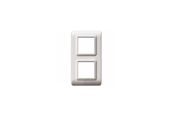 PLAQUE TECHNOPOLYMERE 44 CARREE BLANC 2+2 MODULES