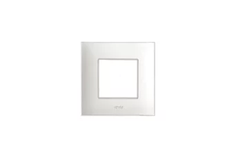 PLAQUE YOUNG 44 CARREE WHITEK 2 MODULES