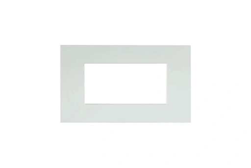 PLAQUE SMART EASY 44 RECTANGULAIRE BLANC MAT 4 MODULES