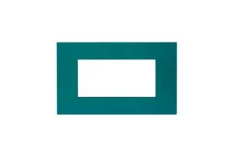 PLAQUE SMART EASY 44 RECTANGULAIRE TURQUOISET MAT 4 MODULES