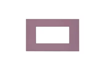 PLAQUE SMART EASY 44 RECTANGULAIRE VIOLET MAT 4 MODULES