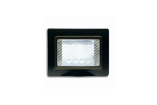 PLAQUE ETANCHE ENCASTREE RECTANGULAIRE 3 MODULES S44 GRIS FONCE