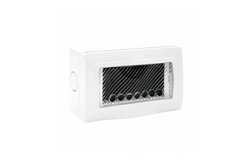 BOITE ETANCHE IP55 4 MODULES BLANC