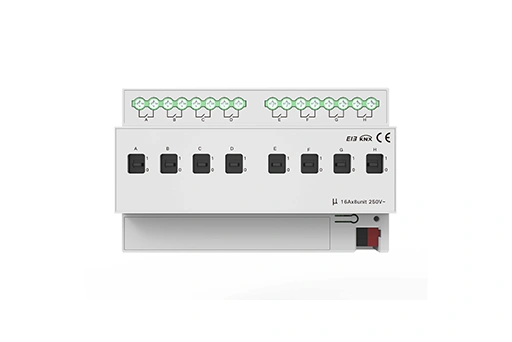 KNX 8-way 16A switch module KNX